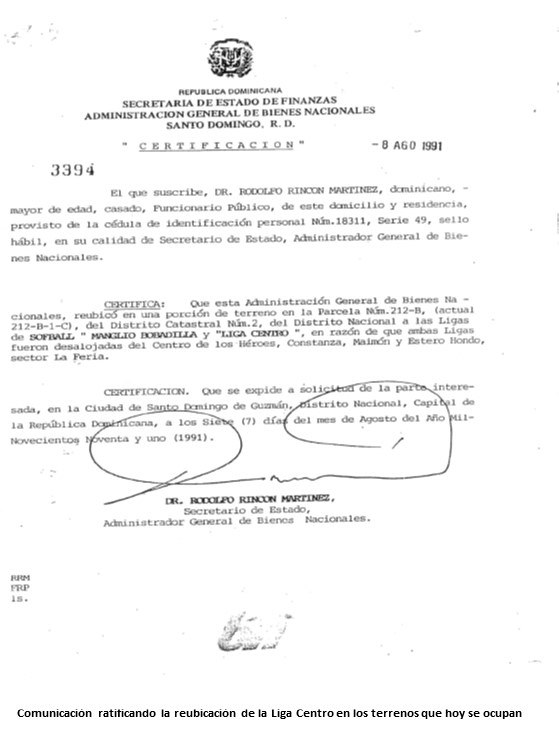 Documento de Bienes Nacionales